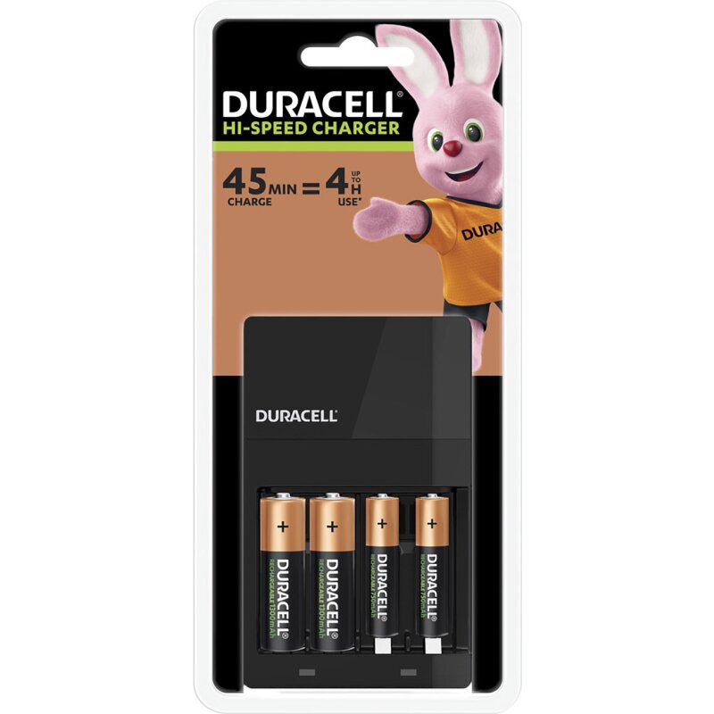 Duracell Value Charger CEF 14 2x AA 2x AAA NiMh Ladegerät