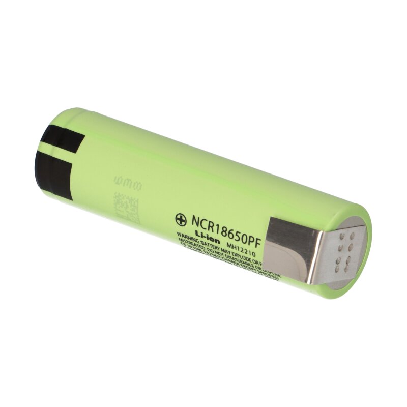 Panasonic Lithium Akku NCR 18650 PF 2900mAh 3 6V Z Lötfahne