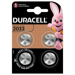 Duracell Lithium-Knopfzelle Batterie CR2032 Lithium 3V