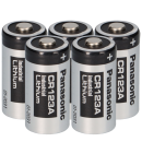 5x Panasonic 3V CR123A DL123A Batterien  CR17345 Ultra...