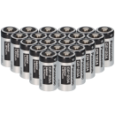 20x Panasonic 3V CR123A DL123A Batterien  CR17345 Ultra...