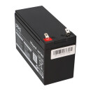 pbq LiFePO4 battery 12.8v 10Ah incl. bms balancer Faston 6.3