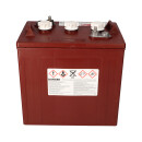 4x Trojan T-125 6V 240Ah deep cycle Batterie (24V)