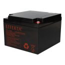 Effekta btl 12-28 lead-fleece battery agm vrla 12v 28Ah