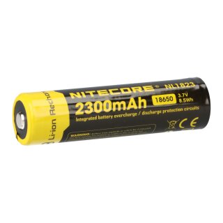 Nitecore Nl1823 18650 Batterie 3,7V 8.5Wh 2300Mah Batterie Li-Ion