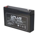 UPlus US6-7.0 6V 7.0Ah Akku AGM Blei Vlies wartungsfrei