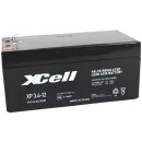 XCell Bleiakku XP3,4-12 12V 3,4Ah Pb