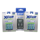 Ladegerät BC-X500 + 8x AAA XCell Rechargeable 1000 mAh