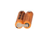 2,4V 2080mAh Akkupack Mignon AA Ni-MH HHR210AA Lötfahne