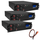 3x LIONTRON LiFePO4 Speicher LX48-100 - 48V 100Ah - 5,12...