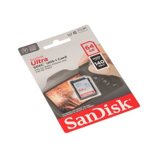 SDXC-Card 64GB, Ultra, Class 10, UHS-I