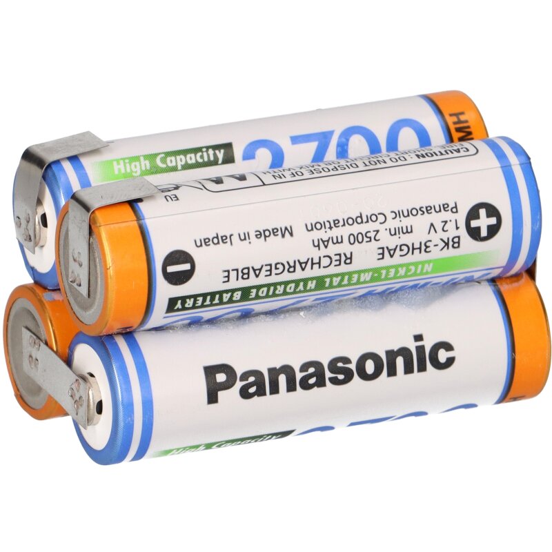 Panasonic Akkupack 4 8v 2700mah F2x2 Zelle Aa Hr 3u Lf