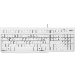 Tastatur K120, USB, weiss