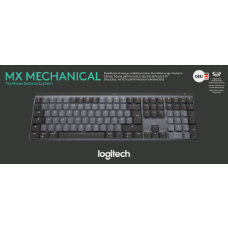 Logitech Tastatur MX Mechanical, Wireless, Bolt, Bluetooth