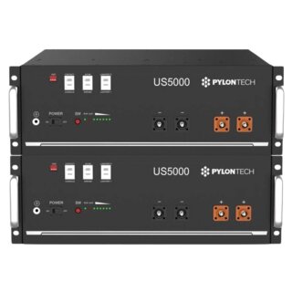 2x Pylontech US5000C 48V 4,8kWh Lithiumspeicher Solarbatterie