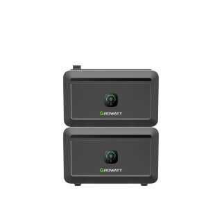 2x GROWATT NOAH 2000 PLUG & PLAY SPEICHER FÜR BALKONKRAFTWERK neu