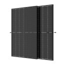 Balkonkraftwerk 1660Wp 4x Trina Solar Modul Hoymiles HMS-1600-4T  Wechselrichter Komplettset Black Frame 0% MwSt nach §12 Abs. 3 UstG