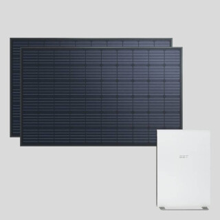 EET Balkonkraftwerk Solmate 2x PV-Panel + Speicher 1,44kWh