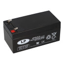 Landport Bleiakku 12V 3,2Ah AGM Batterie NSA LP12-3,2 T1