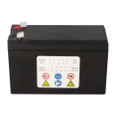 Landport Bleiakku 12V 7Ah AGM Batterie NSA LP12-7 T1