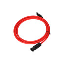 Verlängerungskabel 6mm² kompatibel mit MC4 Solarkabel - 3m rot