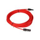 Verlängerungskabel 6mm² kompatibel mit MC4 Solarkabel - 10m rot 0% MwSt nach §12 Abs. 3 UstG