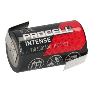 Procell Intense CR2 Lithiumbatterie 3V 920mAh Z-Lötfahne