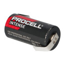 Procell Intense cr123a lithium battery 3v 1600mAh U-solder tag