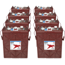 8x Traktionsbatterie Trojan J305H-AC 6V 360Ah Deep Cycle...