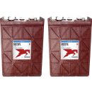 2x Traktionsbatterie Trojan L16H-AC 6V 435Ah Deep Cycle...