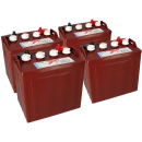 2x Trojan T-875 8V 170Ah Deep Cycle Traktionsbatterie...