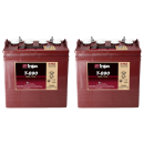 2x Trojan T-890 8V 190Ah Deep Cycle Traktionsbatterie...