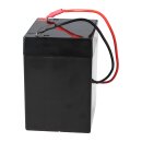 Lead-acid battery agm 12v 5,4Ah with plug + charger for lawn mower batteries