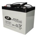 Landport agm lead battery 12v 75Ah cycle proof vrla-ev12-75