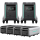 2x Zendure Powerstation SuperBase V6400 + 4x Satellitenbatterie 38,4 kWh