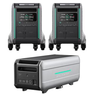 2x Zendure Powerstation SuperBase V6400 + 1x Satellitenbatterie 19,4 kWh mit 0% MwSt nach §12 Abs. 3 UstG