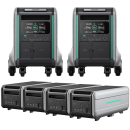 2x Zendure Powerstation SuperBase V6400 + 4x...