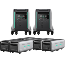 2x Zendure Powerstation SuperBase V6400 + 6x...