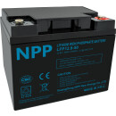 NPP LiFePO4 Akku LFP12.8-50 inkl. Bluetooth 12,8V 50Ah