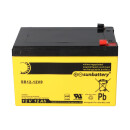 SUN Battery sb12-12v0 12v 12Ah VdS t1 4.8mm AGM lead-acid...