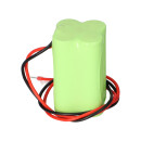 Battery pack for emergency lighting NiMH 4.8v 2000mAh 4xAA with cable