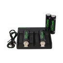 Premium dual pd performance charger + 4 premium 18650 cells