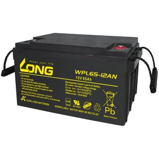 Kung Long Blei Akku WPL65-12AN 12V 65Ah M6 Longlife