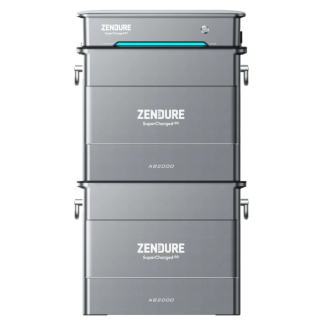 Zendure SolarFlow Hyper 2000 Balkonkraftwerk mit 2x AB2000 Akku