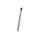 Measuring wedge 0.5-7mm made of matt chrome-plated steel 0.1mm