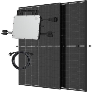 Balkonkraftwerk 2x430 Jinko Bizazial Black Frame HMS-800W-2T