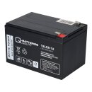 B-Ware Q-Batteries 12LCP-12  12V - 13Ah Blei Akku Zyklentyp AGM - Deep Cycle VRLA