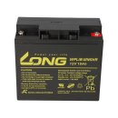 Kung Long lead-acid battery 12v 18Ah wpl18-12nshr longlife 10 years