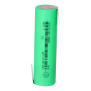 EVE inr18650-25p 2500mAh - 20a with Z solder tag