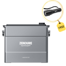 Zendure AB2000 SolarFlow Zusatzbatterie + LED-Taschenlampe L500